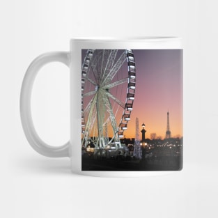 Paris Place de la Concorde at Sunset Mug